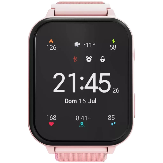 Смарт-годинники та фітнес браслети - Смарт-годинник Canyon Alfie KW-37 MP3 Study&Game Pink (CNE-KW37PP)#2