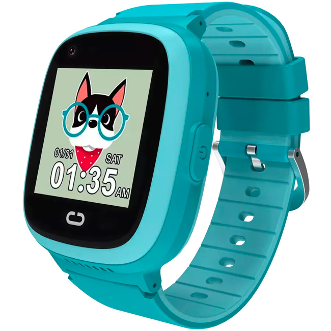 Смарт-часы и фитнес браслеты - Детские смарт-часы Canyon Sunny KW-48 Video 4G GPS Games Music Blue (5291485016364)#2