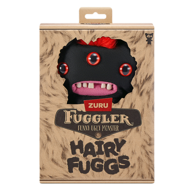 Персонажі мультфільмів - М'яка іграшка Fuggler Ріко – Чорний Ірокез 22 см (15727D)#3