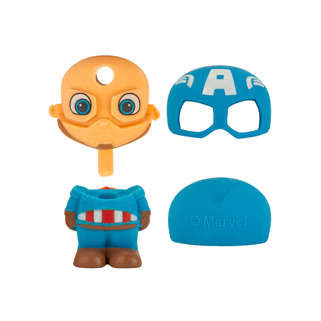 Канцтовары - Ластик-пазл HTI Puzzle Palz Marvel (1816012)#4