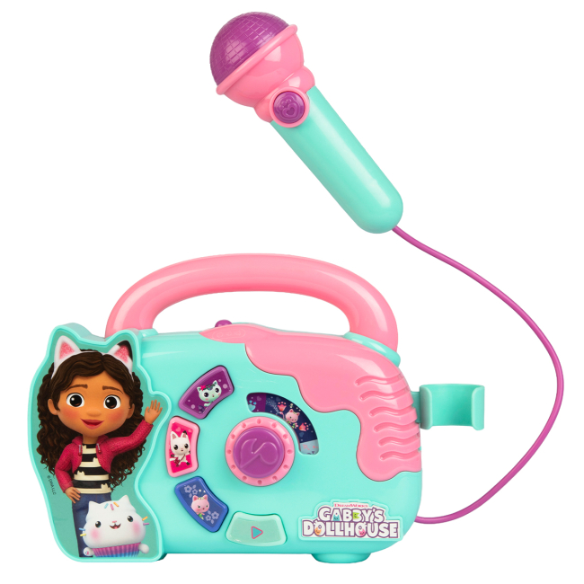 Развивающие игрушки - Музыкальная игрушка Gabby's Dollhouse Бумбокс Габби (1500061)#4
