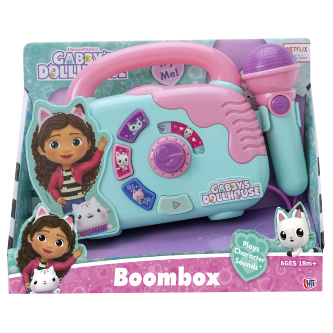 Развивающие игрушки - Музыкальная игрушка Gabby's Dollhouse Бумбокс Габби (1500061)#5