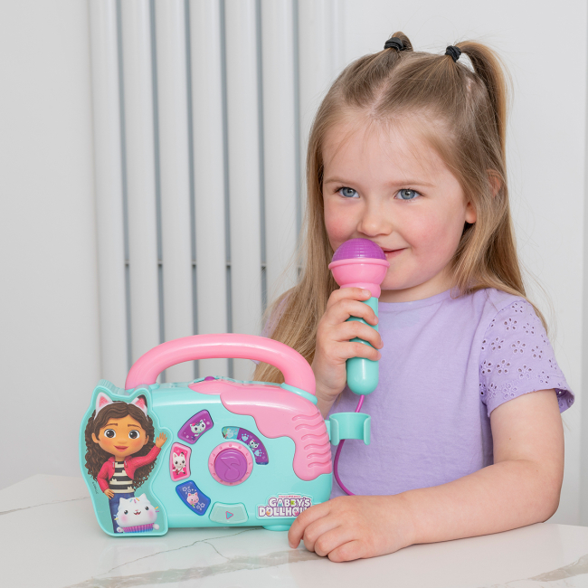 Развивающие игрушки - Музыкальная игрушка Gabby's Dollhouse Бумбокс Габби (1500061)#6