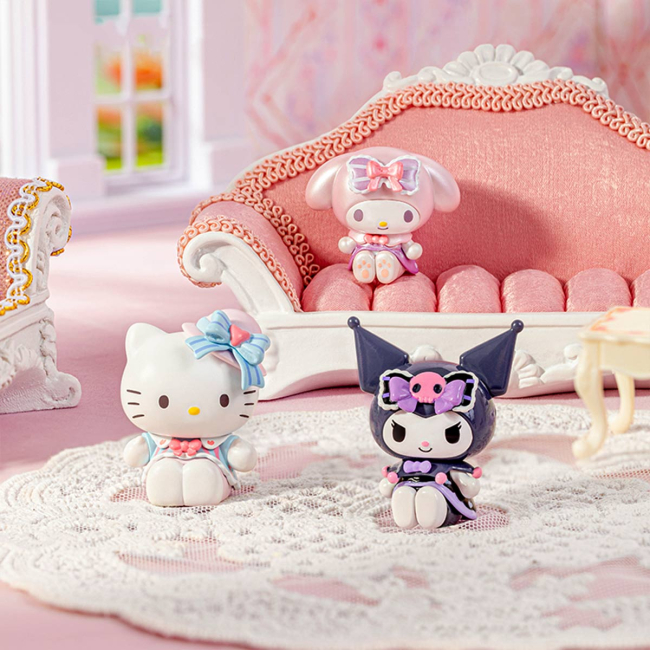 Фігурки персонажів - Фігурка-сюрприз Pop Top Sanrio Елегантні панянки (24MQD-036)#6