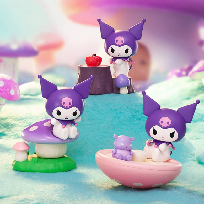 Фігурки персонажів - Механічна фігурка-сюрприз Pop Top Kuromi Сад грибочків (25MDL-001)#4