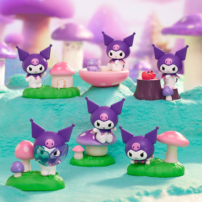 Фігурки персонажів - ​Механічна фігурка-сюрприз Pop Top Kuromi Сад грибочків (25MDL-001)#5