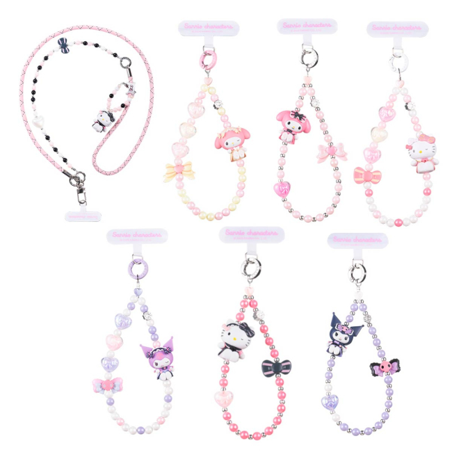 Брелоки - ​Ланцюжок для телефону Pop Top Sanrio Чарівний стиль (25SM-005)#2