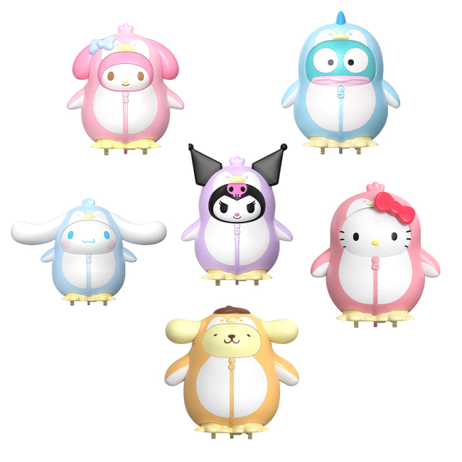 Фігурки персонажів - Механічна фігурка-сюрприз Pop Top Sanrio Бал пінгвінів (25WDL-001)#2