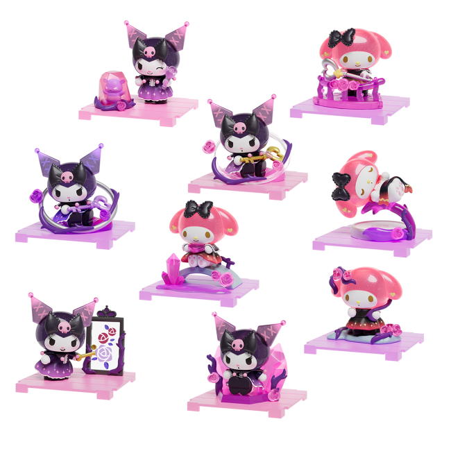 Фигурки персонажей - Фигурка-сюрприз Pop Top Kuromi & My Melody Цветочная тайна (25WH-003)#2