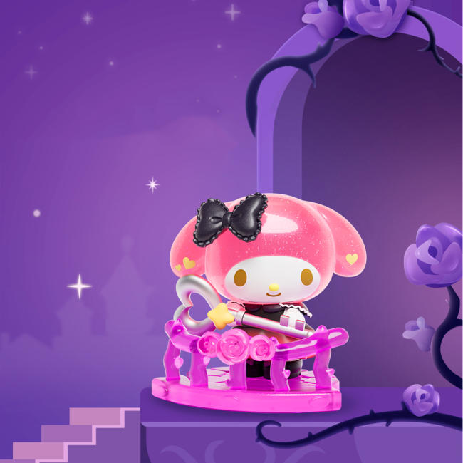 Фигурки персонажей - Фигурка-сюрприз Pop Top Kuromi & My Melody Цветочная тайна (25WH-003)#4