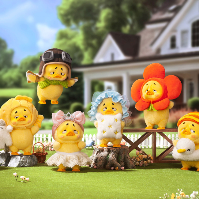 Персонажи мультфильмов - Мягкая игрушка-сюрприз Pop Top 1983toys Upset Duck Чаривняшки (AP17183801700C)#2