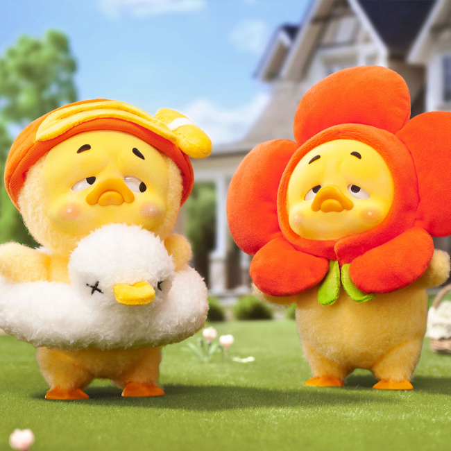 Персонажи мультфильмов - Мягкая игрушка-сюрприз Pop Top 1983toys Upset Duck Чаривняшки (AP17183801700C)#3