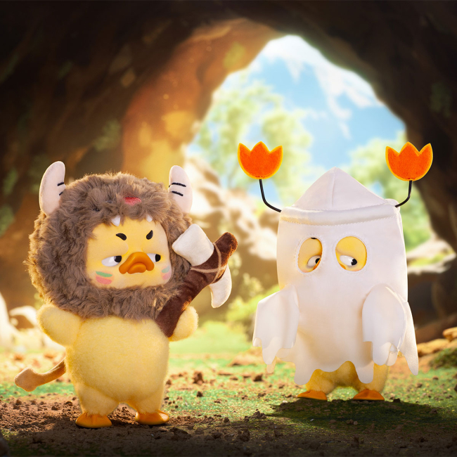 Персонажи мультфильмов - Мягкая игрушка-сюрприз Pop Top 1983toys Upset Duck Настоящее я (AP17183802000C)#6