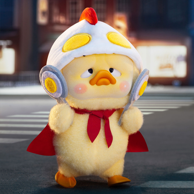 Персонажи мультфильмов - Мягкая игрушка-сюрприз Pop Top 1983toys Upset Duck Настоящее я (AP17183802000C)#8