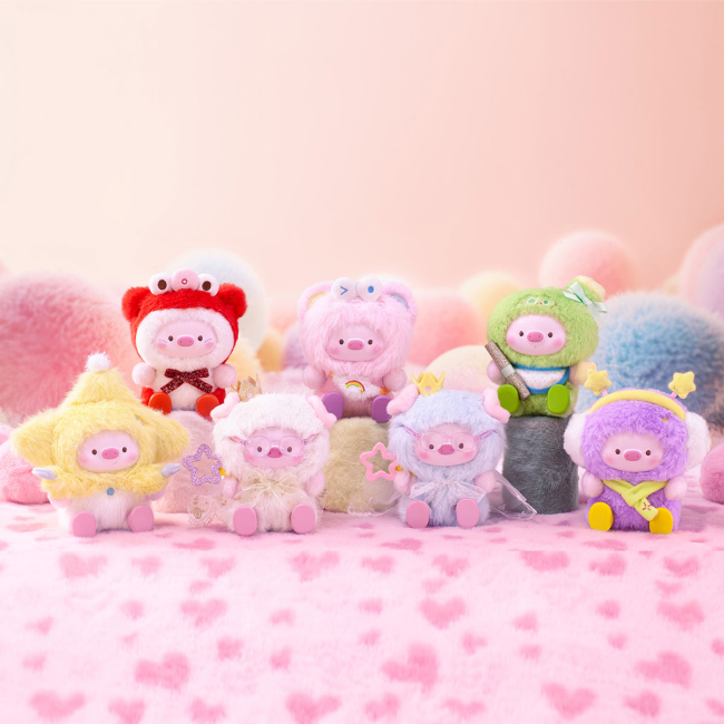 Персонажи мультфильмов - Мягкая игрушка-сюрприз POP TOP 1983toys GeeGeePig В ожидании чудес (AP17184201900C)#2