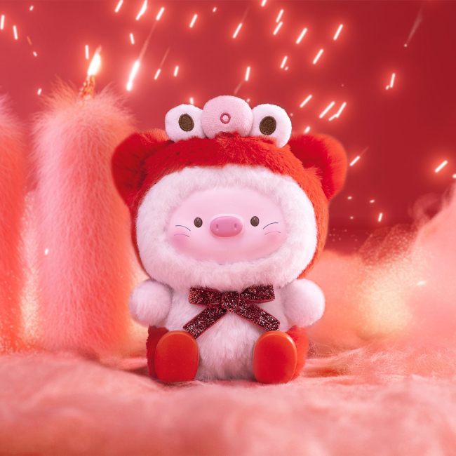 Персонажи мультфильмов - Мягкая игрушка-сюрприз POP TOP 1983toys GeeGeePig В ожидании чудес (AP17184201900C)#7