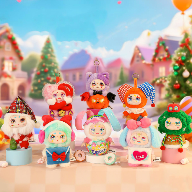 Персонажи мультфильмов - Мягкая игрушка-сюрприз Pop Top Kimmon Веселый фестиваль (556031)#2