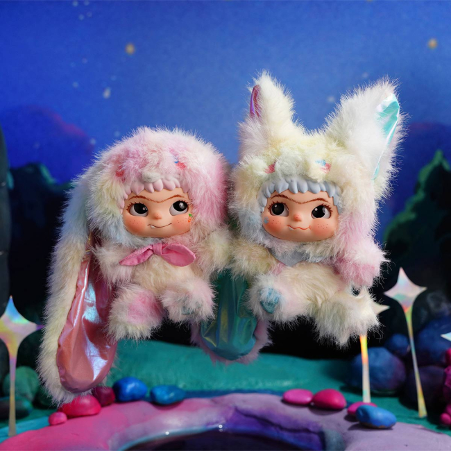 Персонажи мультфильмов - Мягкая игрушка-сюрприз Pop Top Letsvan Wakuku Милые озорники (17WK-0602)#4