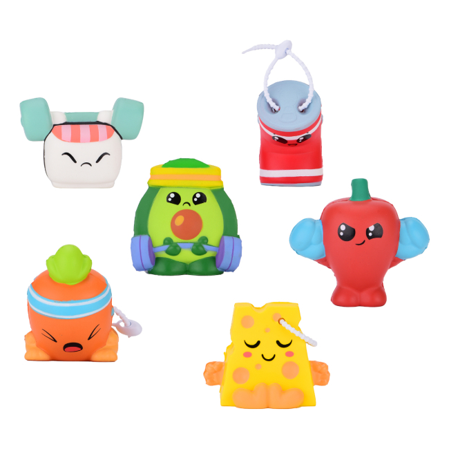 Антистрес іграшки - Сквіш-сюрприз Sbabam Спортивні смаколики (13/SC24)#2