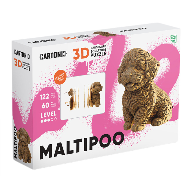 3D-пазлы - 3D пазл Cartonic Maltipoo (CARTMALTIPOO)#4
