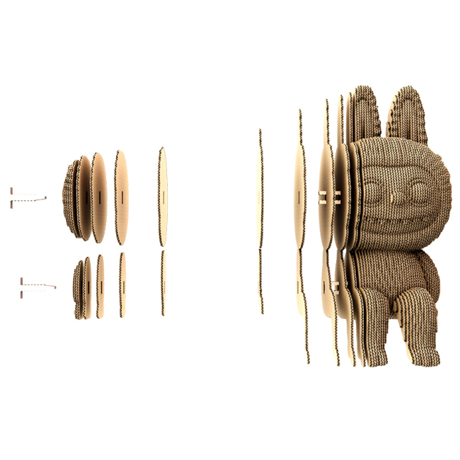 3D-пазлы - 3D пазл Cartonic Buboo trio (CARTTRIOBUBOO)#5