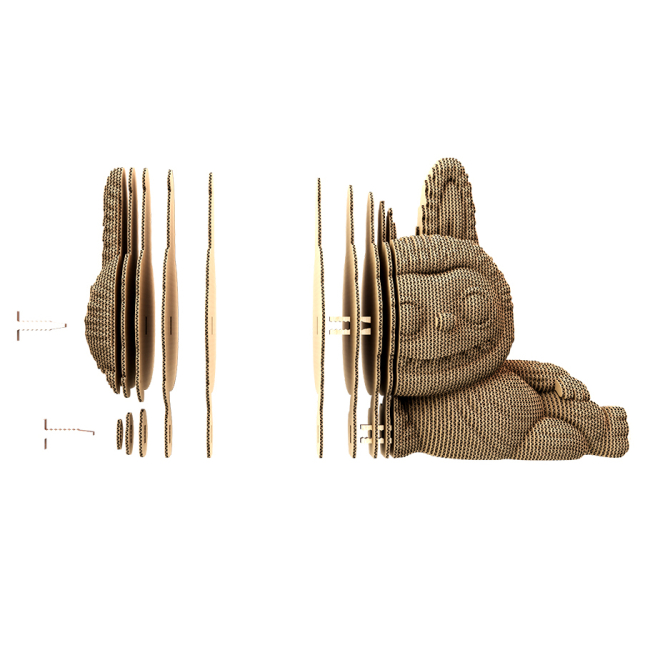 3D-пазлы - 3D пазл Cartonic Buboo trio (CARTTRIOBUBOO)#6