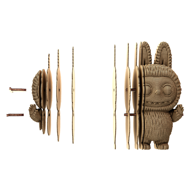 3D-пазлы - 3D пазл Cartonic Buboo trio (CARTTRIOBUBOO)#7