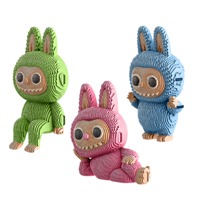 3D-пазлы - 3D пазл Cartonic Buboo trio (CARTTRIOBUBOO)#8