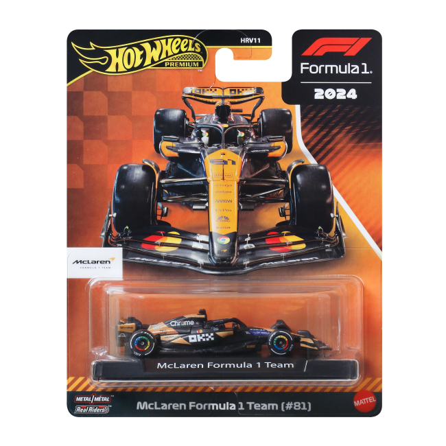 Автомоделі - Автомодель Hot Wheels Formula 1 McLaren 2024 Oscar Piastri (JBM25)#5