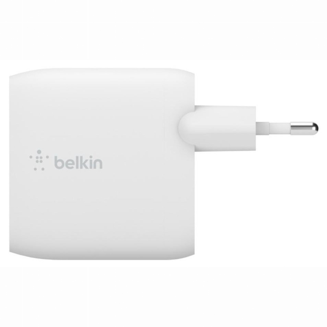 Павербанки - ​Зарядний пристрій мережевий Belkin 24Вт 2хUSB-A білий (WCB002VFWH)#3