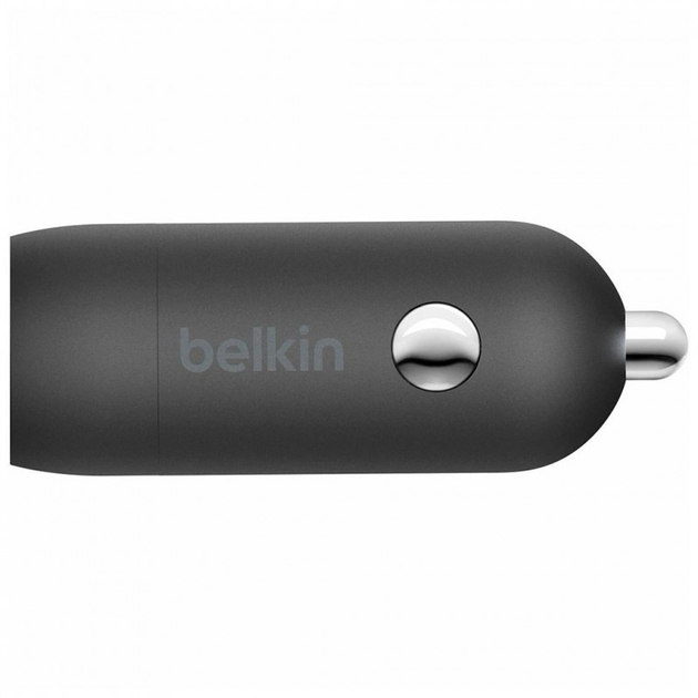 Павербанки - Зарядний пристрій автомобільний Belkin 30Вт USB-C PD PPS кабель USB-C > USB-C 1м чорний (CCA004BT1MBK-B6)#2