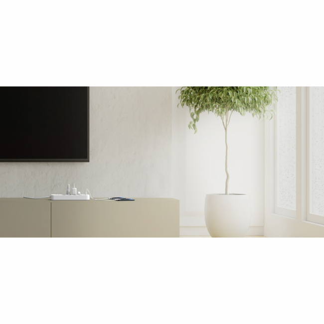 Павербанки - ​Удлинитель-фильтр сетевой Belkin 8хТип F 3x1 5мм кв 16А USB-A/USB-C 18Вт с защитой от перенапряжения 2м белый (SRB003VF2M-V2)#8