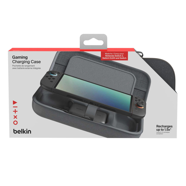 Павербанки - ​Чохол із акумулятором Belkin 10000мА·год для Nintendo Switch 2 Charcoal (ENA001HQCH-V2)#9