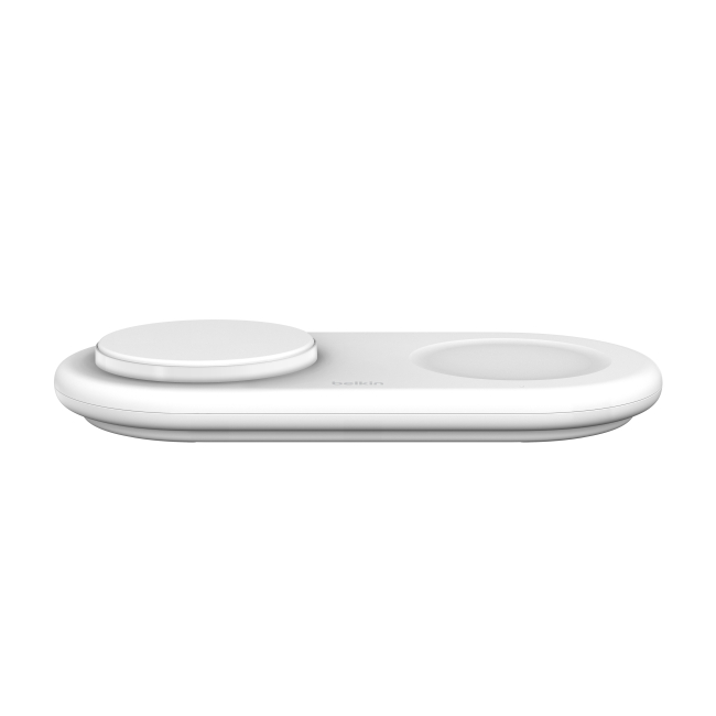 Павербанки - Зарядное устройство для беспроводной связи Belkin 15Вт Pad Qi2 2в1 белое (WIZ021VFWH)#2