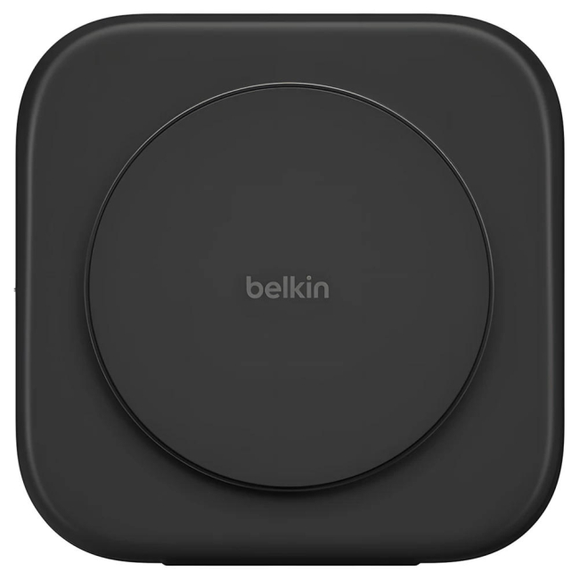Павербанки - Зарядний пристрій бездротовий Belkin Travel Pad Wireless Qi2 15Вт 3в1 чорний (WIZ024VFBK)#3