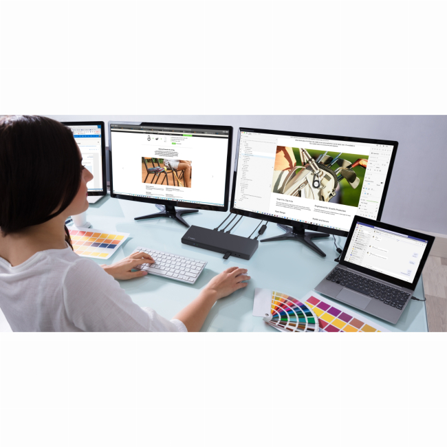 Павербанки - Док-станція Belkin USB-C Triple Display Dock (INC007VFBK)#6