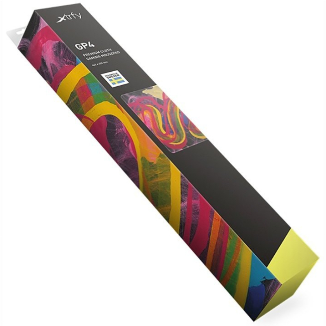 Клавіатура і миші - Ігрова поверхня Cherry Xtrfy GP4 Street Pink L рожева (XG-GP4-L-PINK)#4