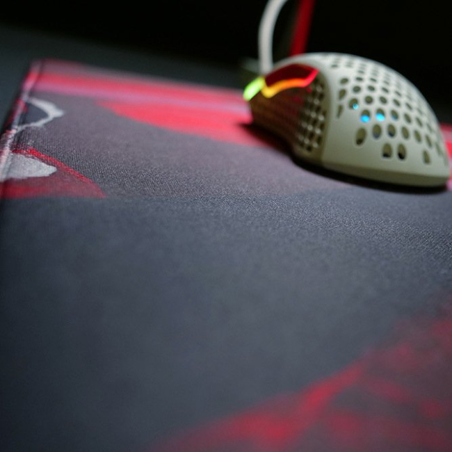 Клавіатура і миші - Ігрова поверхня Cherry Xtrfy GP4 Abstract Retro L червона (XG-GP4-L-RETRO)#5