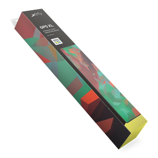 Клавіатура і миші - Ігрова поверхня Cherry Xtrfy GP5 Litus Red XL червона (GP5-XL-LITUS-RED)#4