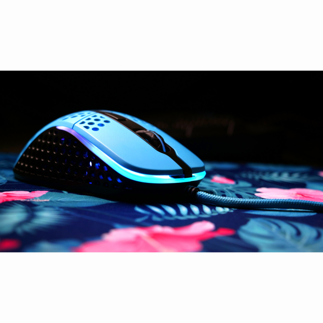 Клавіатура і миші - Мишка Cherry Xtrfy M4 USB-A RGB Miami Blue (XG-M4-RGB-BLUE)#4