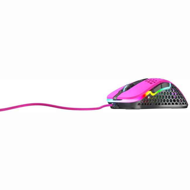 Клавіатура і миші - Мишка Cherry Xtrfy M4 USB-A RGB рожева (XG-M4-RGB-PINK)#3