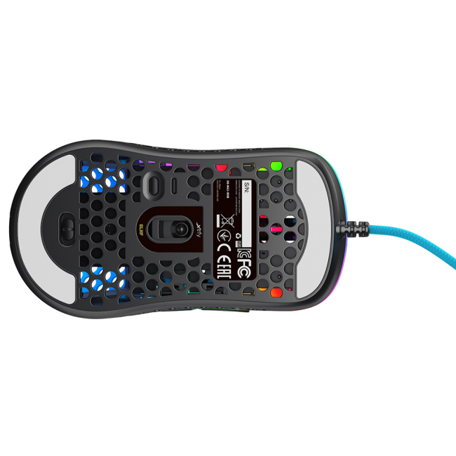 Клавіатура і миші - Мишка Cherry Xtrfy M42 USB-A RGB Miami Blue (XG-M42-RGB-BLUE)#4