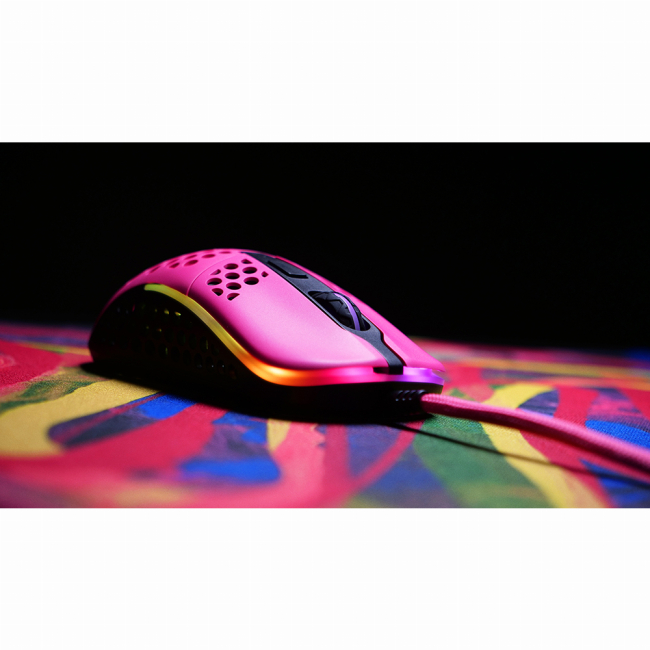 Клавіатура і миші - Мишка Cherry Xtrfy M42 USB-A RGB рожева (XG-M42-RGB-PINK)#8