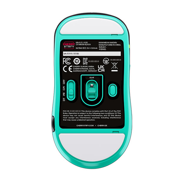 Клавіатура і миші - Мишка Cherry Xtrfy M68 WL/USB-A RGB чорний (CX-M68W-BLACK)#5