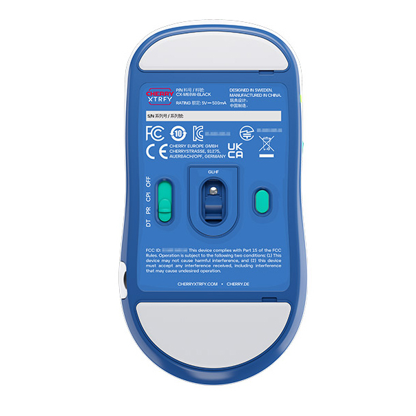 Клавіатура і миші - Мишка Cherry Xtrfy M68 WL/USB-A RGB білий (CX-M68W-WHITE)#6