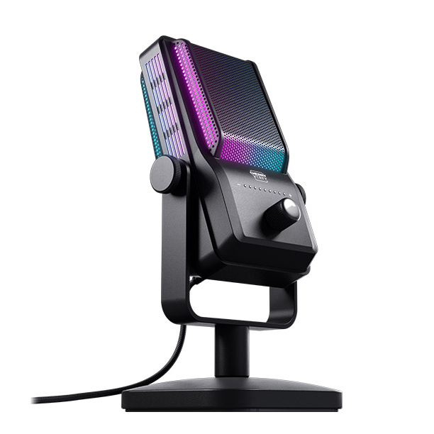 Микрофоны - Микрофон гейминговый Cherry Xtrfy Ngale R Cardioid USB-A 2м RGB черный (CX-NGALE-R-RGB-BLACK)#2