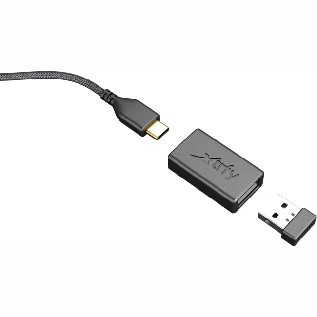 Клавіатура і миші - Мишка Cherry Xtrfy M8 WL/USB-A RGB чорний (M8W-RGB-BLACK)#7