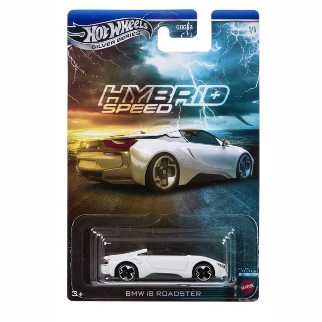 Автомоделі - Автомодель Hot Wheels BMW i8 roadster (GDG44/JCB76)#5