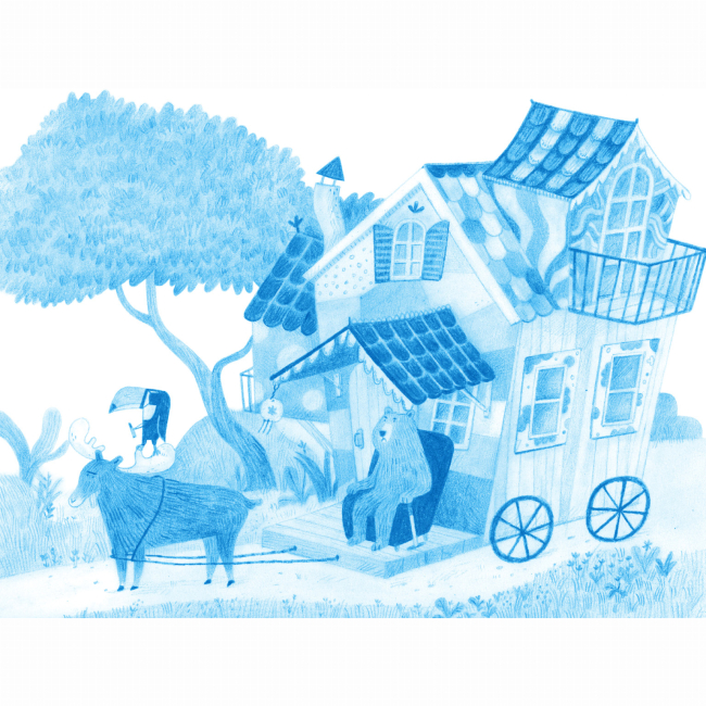 Художественная литература для детей (7-13 лет) - ​Книжка «Лисичка вирушає на Північ» Джеремі Стронґ (9786175853931)#5