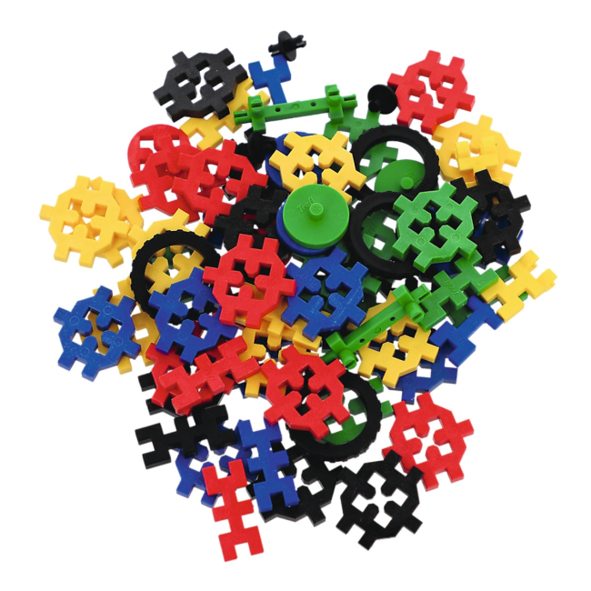 Конструктори з унікальними деталями - Конструктор Trefl Connect Boys 70 елементів (61987)#2